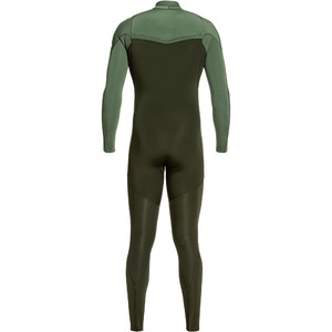 2020 Quiksilver Mens Highline Limited 3/2mm Chest Zip Wetsuit EQYW103075 - Ivy / Olive